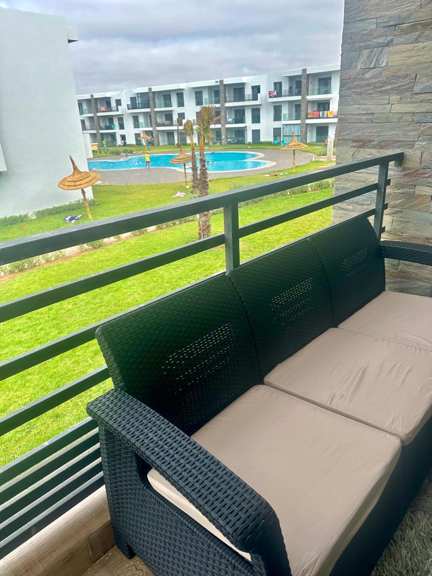 Appartement Cozy Avec Piscine Sidi Rahal  Extérieur photo