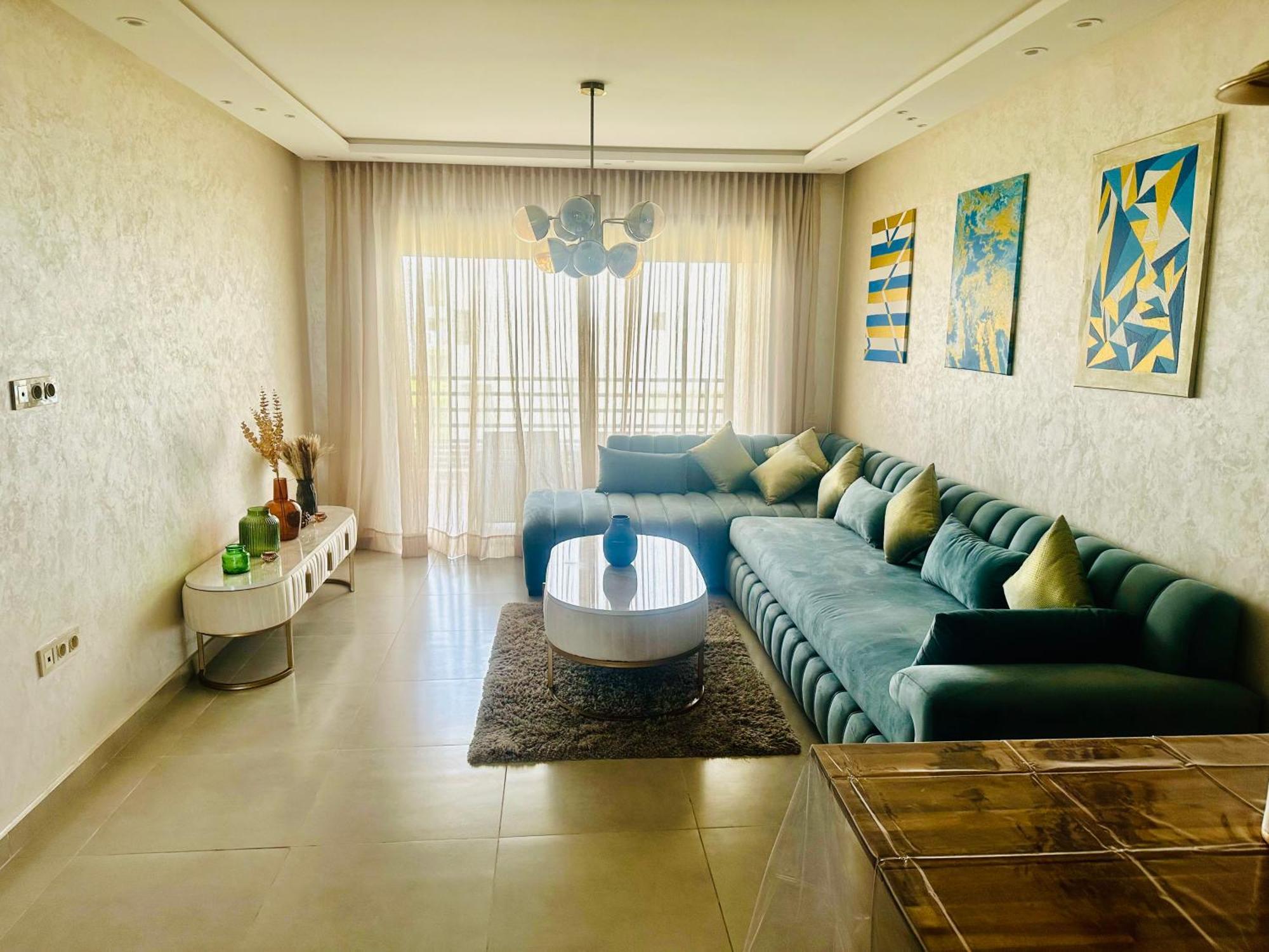 Appartement Cozy Avec Piscine Sidi Rahal  Extérieur photo