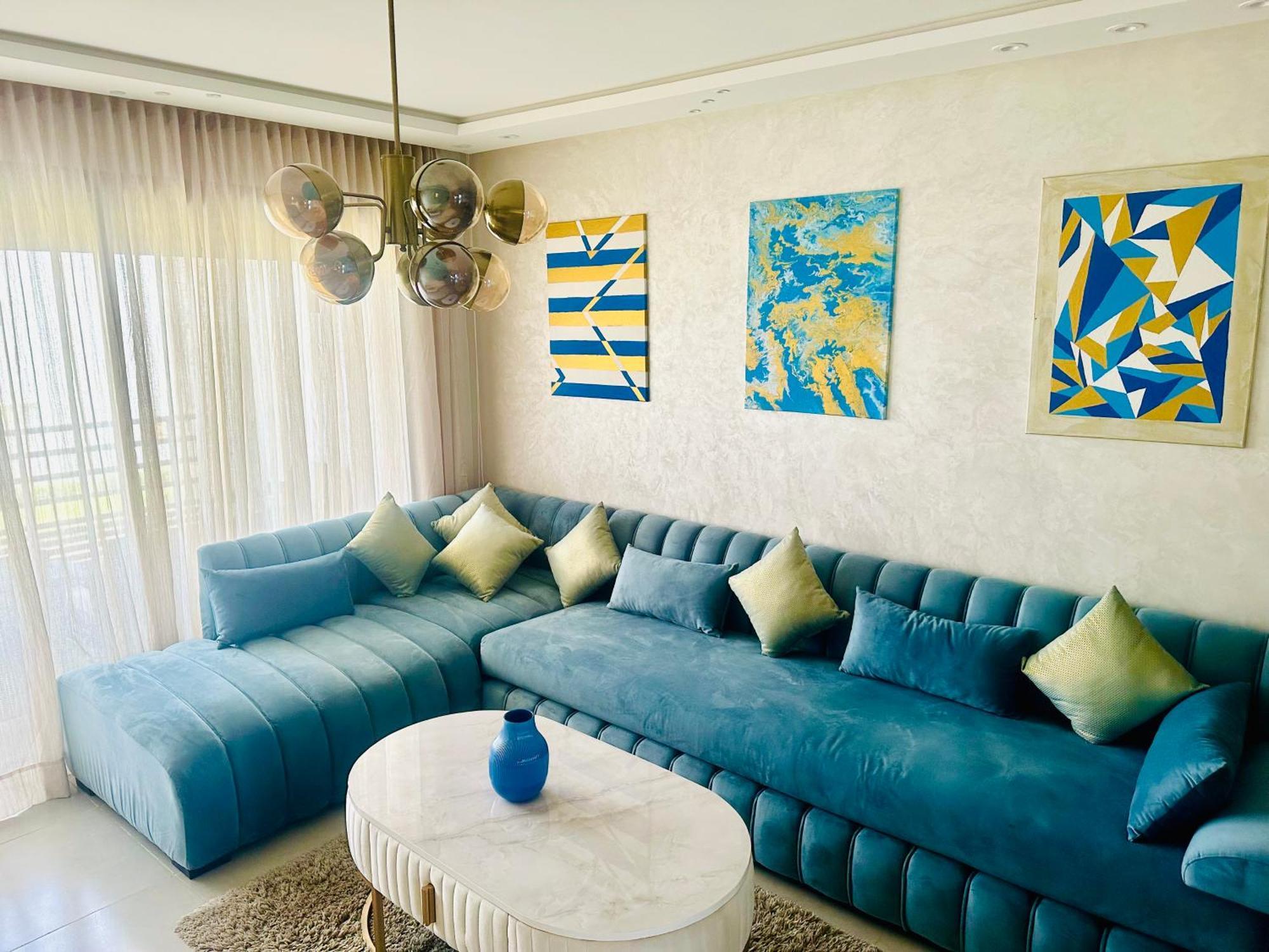 Appartement Cozy Avec Piscine Sidi Rahal  Extérieur photo
